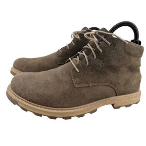 Sorel Madson II Chukka Waterproof Brown Suede Boots Mens 8 NM3846-245